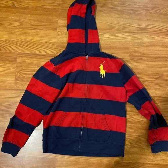 POLO Ralph Lauren Hooded Jacket Youth Large (14-16) (GI) - Picture 5 of 11